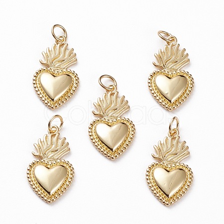 Brass Pendants KK-C100-10G-1