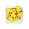 Shell Silicone Beads, Chewing Beads For Teethers, DIY Nursing Necklaces Making, Yellow, 25x29mm