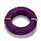 Aluminum Wire, Bendable Metal Craft Wire, Flexible Craft Wire, for Beading Jewelry Craft Making, Dark Violet, 12 Gauge, 2.0mm, 55m/500g(180.4 Feet/500g)