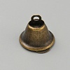 Iron Bell Pendants IFIN-WH20007-04AB-05-1