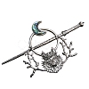 Tibetan Style Alloy Hair Sticks PW-WGEA195-02-1