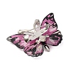 Butterfly Transparent Resin Brooch JEWB-M047-01E-2