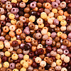 Opaque Colours Glass Seed Beads SEED-N007-19C-3
