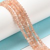 Natural Sunstone Beads Strands G-F460-02-4