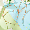 Waxed Polyester Cord Slider Necklace Making NJEW-TAC0018-03-6