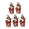 Alloy Enamel Pendants X-ENAM-S126-063-NR-1