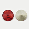 Pointed Back Glass Rhinestone Cabochons RGLA-T086-16mm-07-2