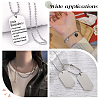 201 Stainless Steel Ball Chains Bracelet Necklace Making Kit DIY-SP0001-09C-6