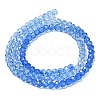 Transparent Painted Glass Beads Strands DGLA-A034-T3mm-A01-5
