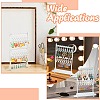 2 Layers Hanger Style Acrylic Earring Storage Display Rack ST-CJ0034-03-7