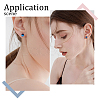 2 Styles 925 Sterling Silver Flat Pad Stud Earring Findings STER-BBC0009-78-5