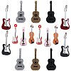 16Pcs 8 Styles Printed Acrylic Pendants OACR-SZ0001-40-1