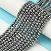 Terahertz Stone Beads Strands G-Z034-B13-01-2