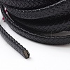 Braided Leather Cord WL-F009-C01-10x5mm-2