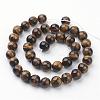 Natural Tiger Eye Beads Strands G-GSR10mmC014-AB+-3