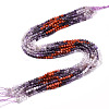 Natural & Synthetic Mixed Gemstone Beads Strands G-D080-A01-01-16-1