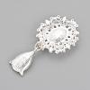 Alloy Flat Back Cabochons RB-S063-C03-2