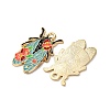 Alloy Enamel Pendants FIND-H051-01C-G-2