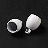Spray Painted 201 Stainless Steel Cord Ends STAS-G304-01E-3