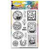 PVC Plastic Clear Stamps DIY-WH0618-0326-8