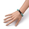 Natural & Synthetic Gemstone Beaded Stretch Bracelets BJEW-JB05414-5