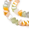 Electroplate Glass Beads Strands GLAA-T023-A17-02-3