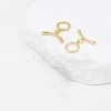 Brass Toggle Clasps FIND-TAC0036-14B-02G-1