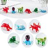 6Pcs 6 Style Handmade Lampwork Display Decorations AJEW-SZ0002-30-5
