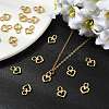 SHEGRACE Brass Heart Charms XGR0161G-100G-5