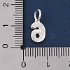 Number Series 925 Sterling Silver Charms STER-Q002-01G-3