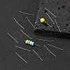 Tarnish Resistant 304 Stainless Steel Ball Head pins STAS-M010-30mm-01-3