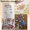 120Pcs 2 Styles Natural Maple Wood Beads WOOD-SC0002-28-6