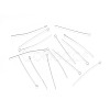 Tarnish Resistant 304 Stainless Steel Eye Pins STAS-O101-67P-1