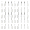 100Pcs Tibetan Style Alloy Glue-on Flat Pad Bails FIND-UN0002-33-1