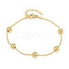 304 Stainless Steel Satellite Chain Bracelets BJEW-D458-01G-5