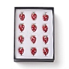 Strawberry Handmade Lampwork Beads LAMP-F006-03-2
