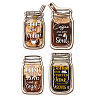 Wood Pendant Decoration WOOD-WH0140-001-1