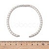 Texture 304 Stainless Steel Bangles for Women BJEW-Z092-14P-6