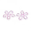 Plated UV Acrylic Beads LS-TACR-S161-04B-2
