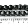 Dyed & Heated Natural Black Agate Beads Strands G-H023-A03-01-5
