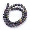 Natural Bloodstone Beads Strands G-F520-59-4mm-2