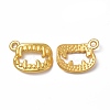 Rack Plating Alloy Pendants PALLOY-I215-23G-1