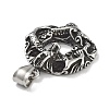 304 Stainless Steel Pendants STAS-M336-02D-AS-2