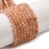 Natural Peach Moonstone Beads Strands G-F619-19A-3mm-1