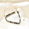 Vintage Ethnic Style Adjustable Glass Tila Beaded Handmade Slider Bracelets for Women ZN9527-2-1