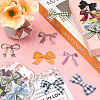 4 Sets PVC Plastic Decorative Sticker Labels DIY-SP0005-32A-4