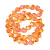 Electroplate Glass Beads Strands EGLA-N008-019-A05-2