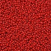 Baking Paint Glass Seed Beads SEED-S001-K20-2