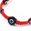 Adjustable Nylon Thread Braided Bead Bracelets BJEW-JB05292-4