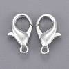 Zinc Alloy Lobster Claw Clasps E106-S-2